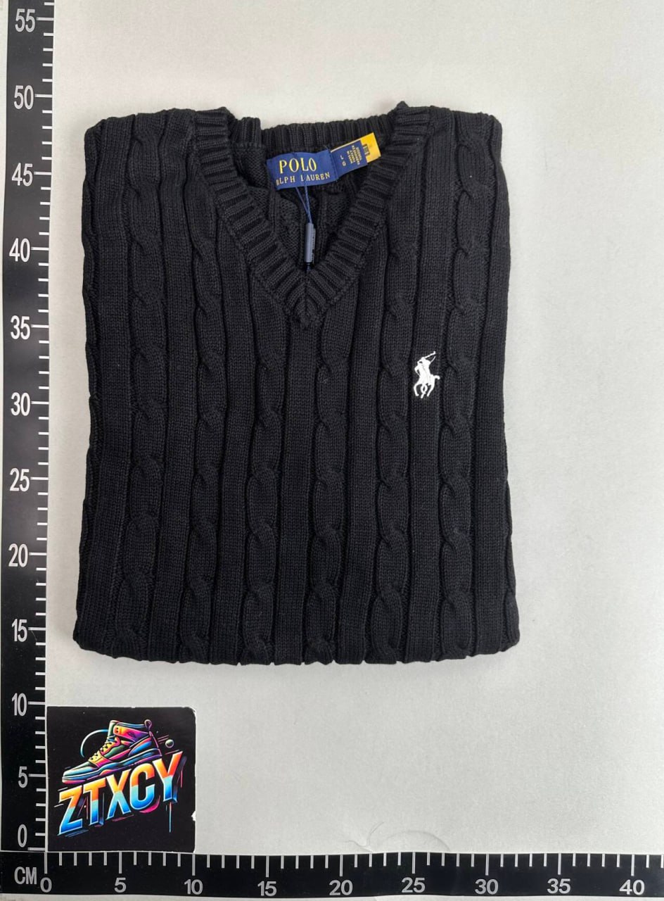 Polo Ralph Lauren Cable Knit V-Neck Sweater Vest [5 styles]