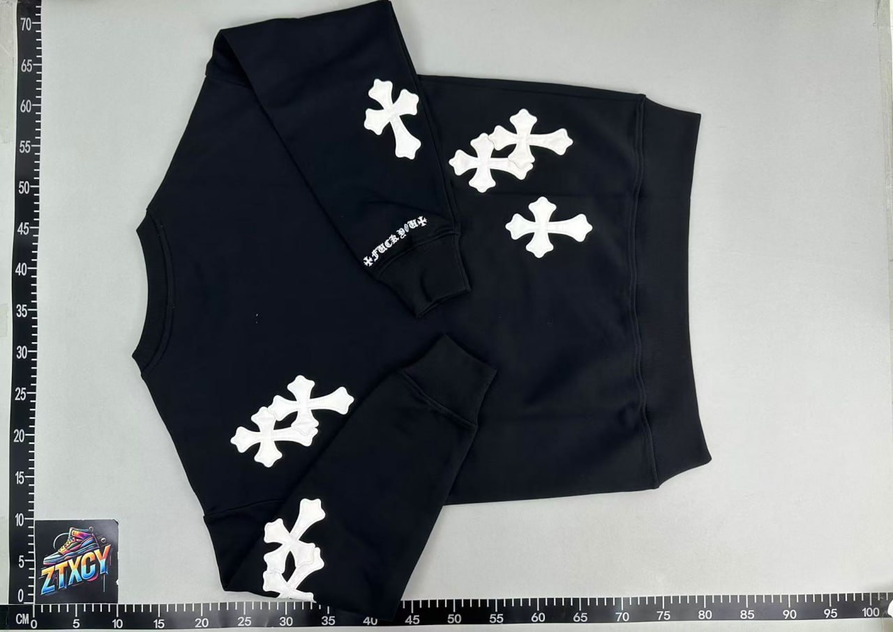 Chrome Hearts Cross Print Sweatshirt