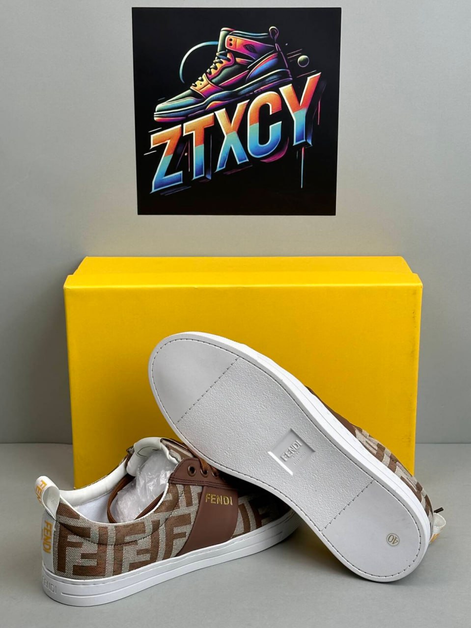 Fendi FF Canvas Sneakers [9 styles]