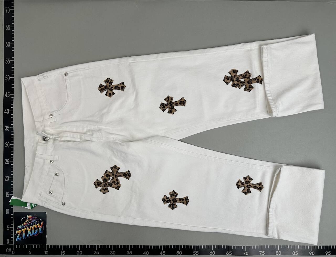 Chrome Hearts Cross Print Jeans [23 styles]