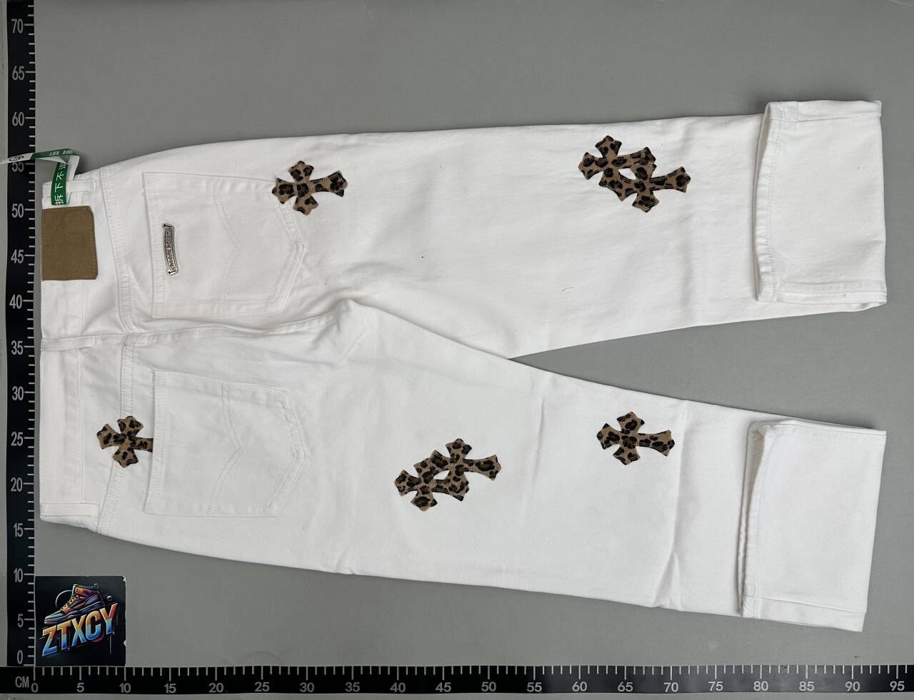Chrome Hearts Cross Print Jeans [23 styles]