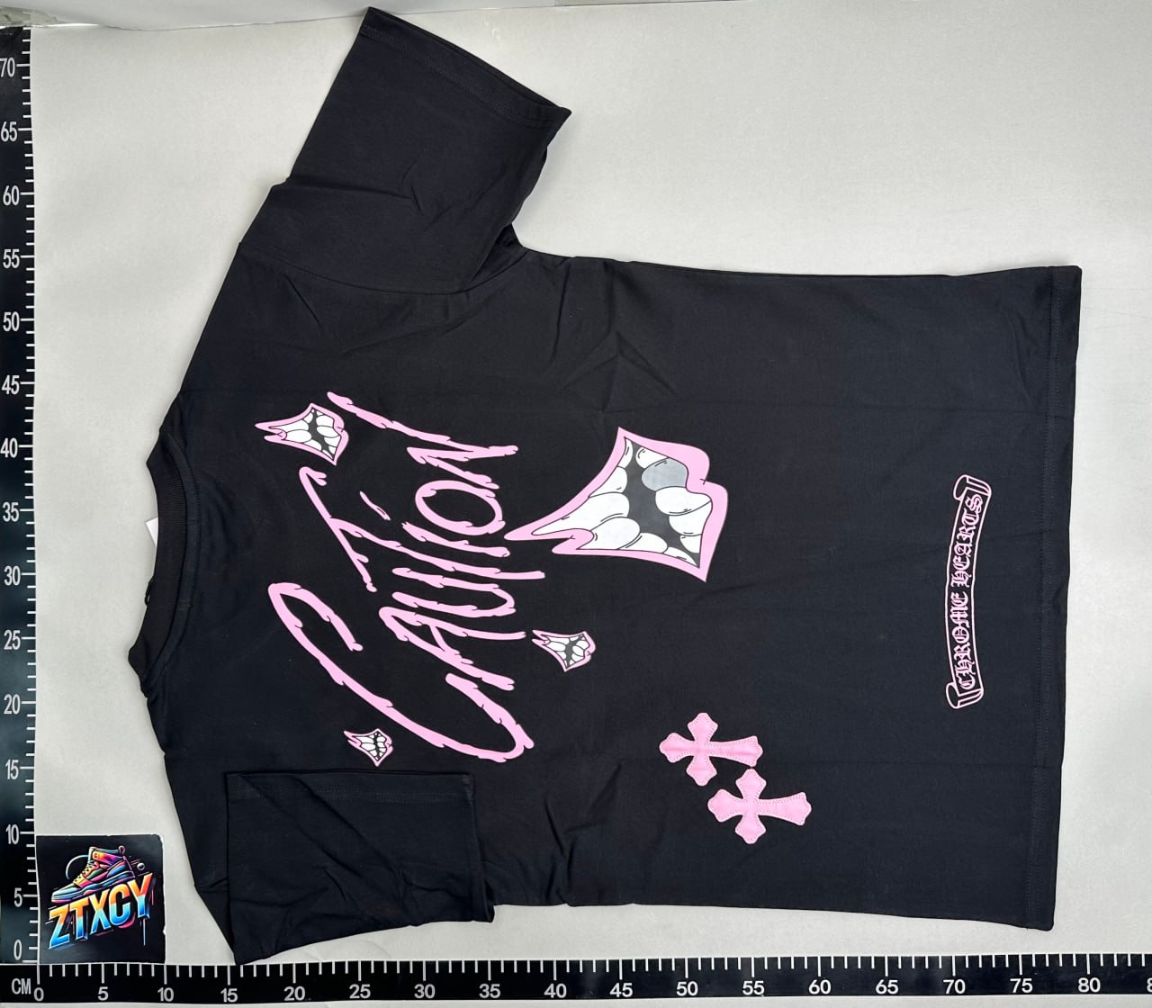 Chrome Hearts Caution Graphic T-Shirt [10 styles]