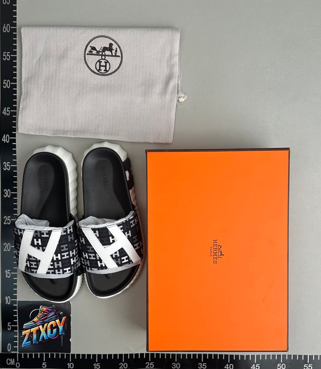 Hermès H Pattern Slide Sandals [21 styles]