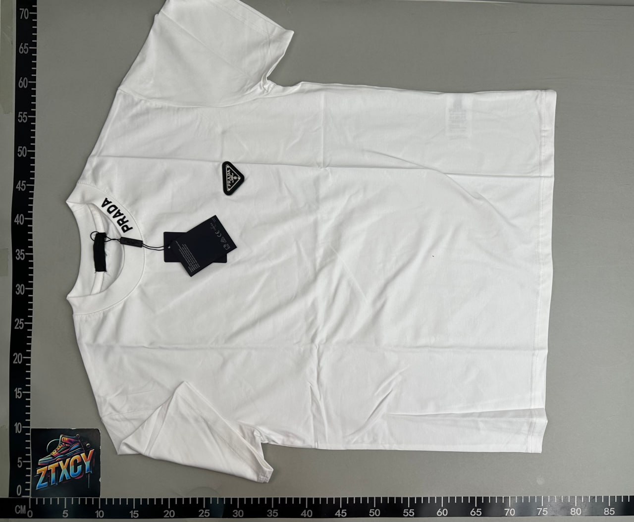 Prada Triangle Logo T-Shirt [3 styles]