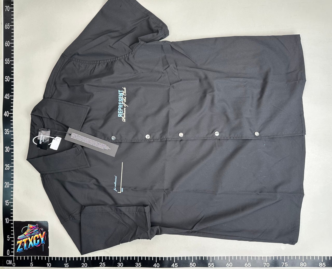 REPRESENT Short Sleeve Button-Up Shirt [3 styles]