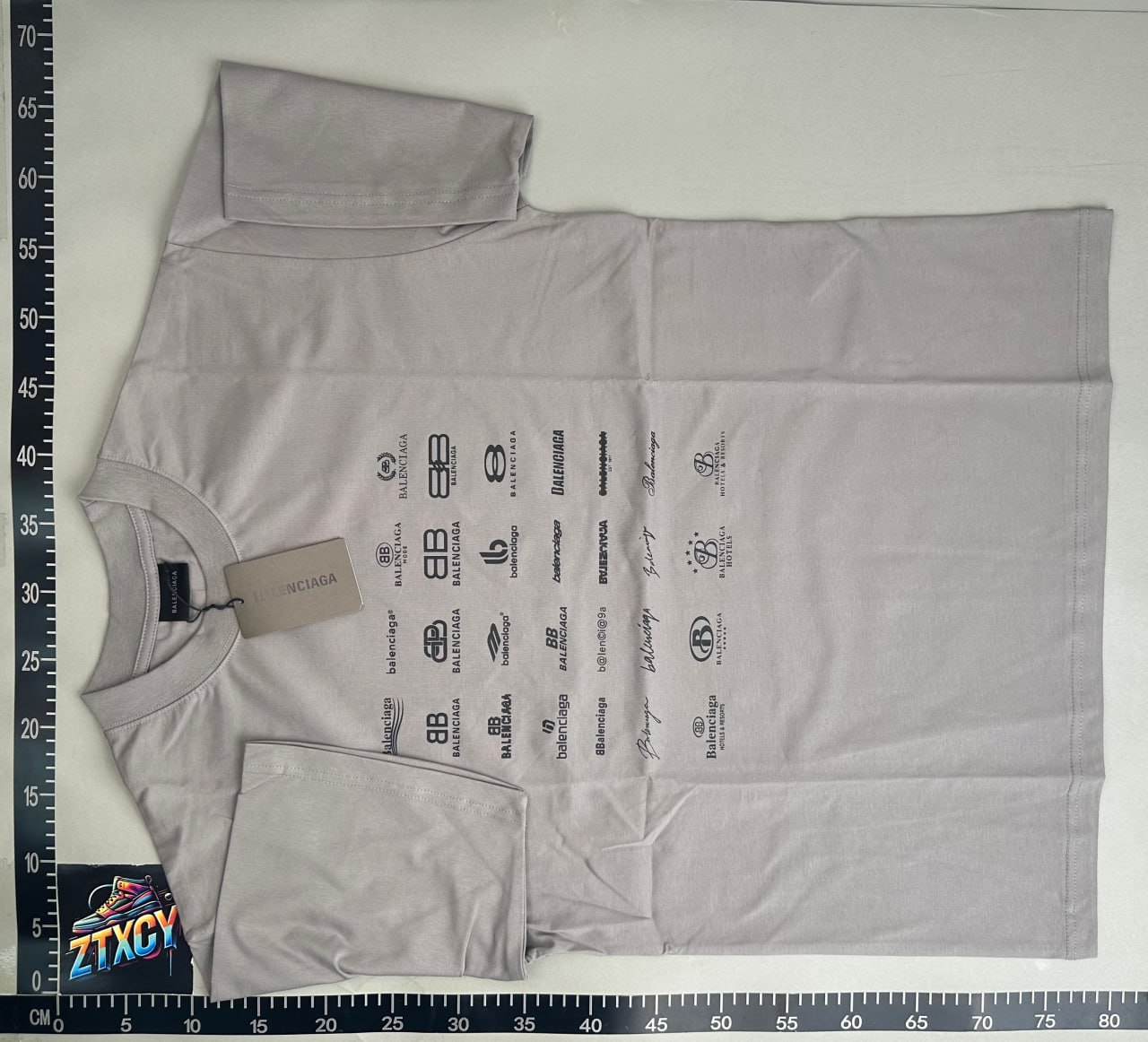 Balenciaga Logo Grid T-Shirt [5 styles]