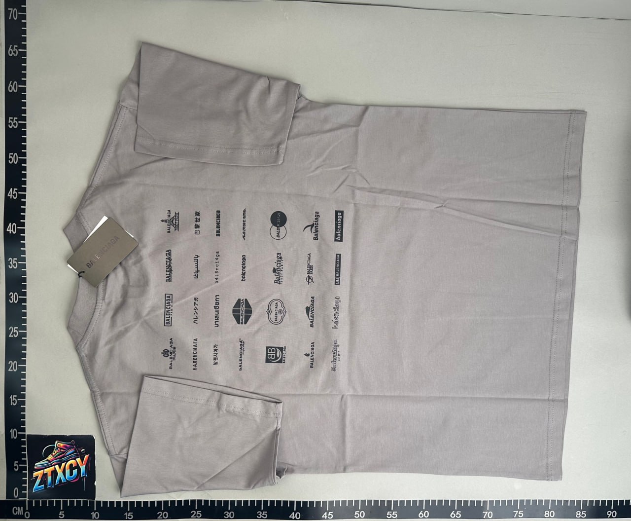 Balenciaga Logo Grid T-Shirt [5 styles]