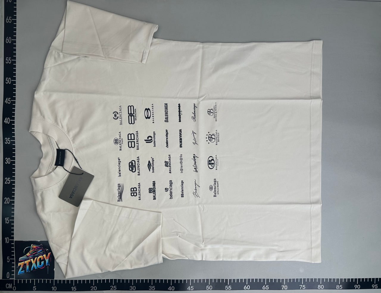 Balenciaga Logo Grid T-Shirt [5 styles]