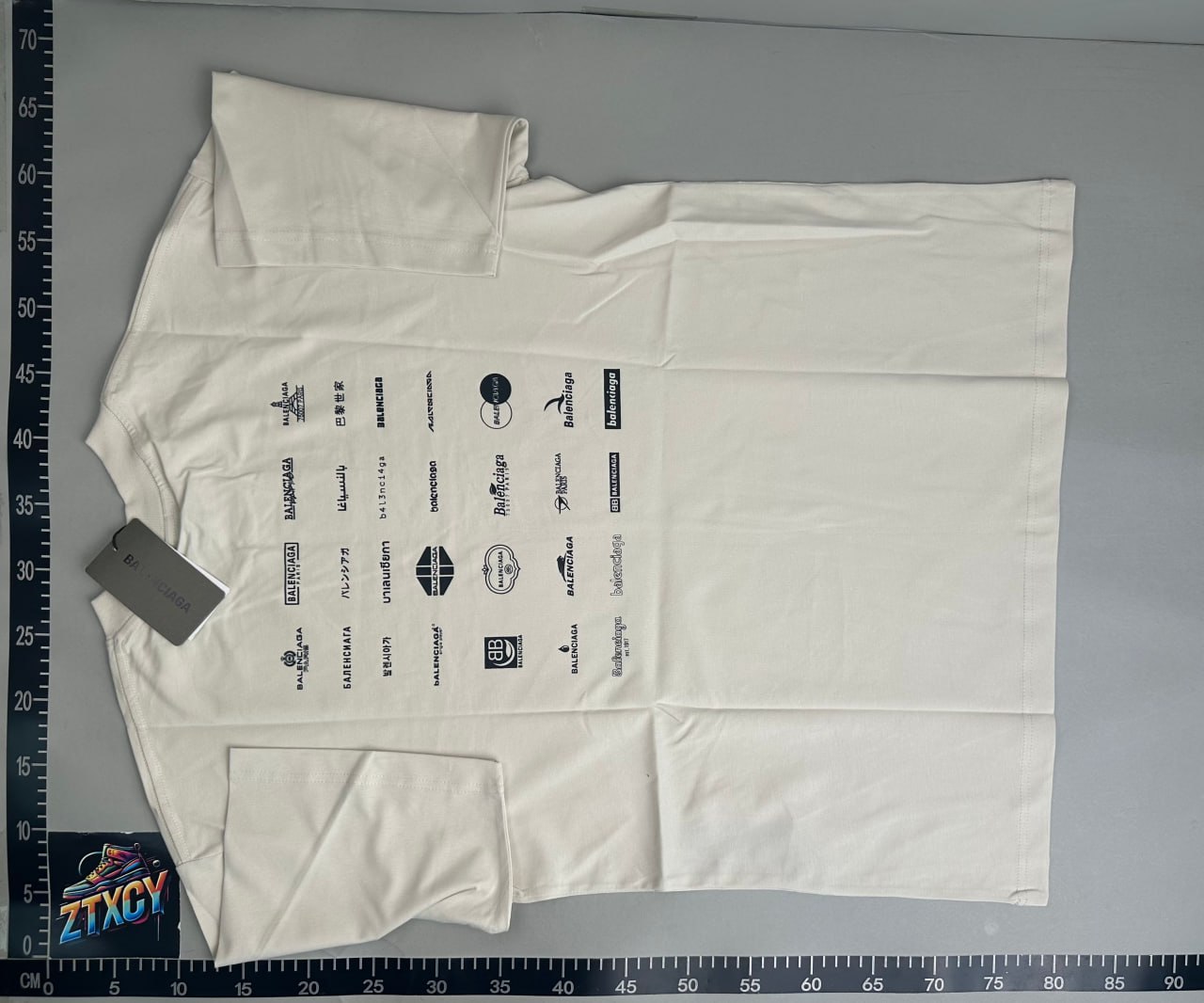Balenciaga Logo Grid T-Shirt [5 styles]