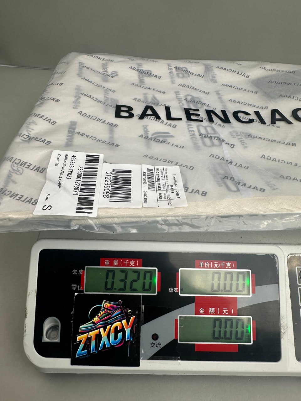 Balenciaga Logo Grid T-Shirt [5 styles]