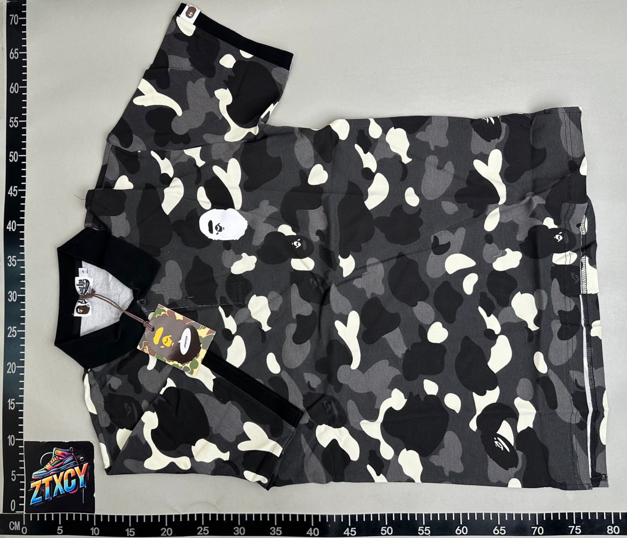 A Bathing Ape ABC Camo Polo Shirt [6 styles]