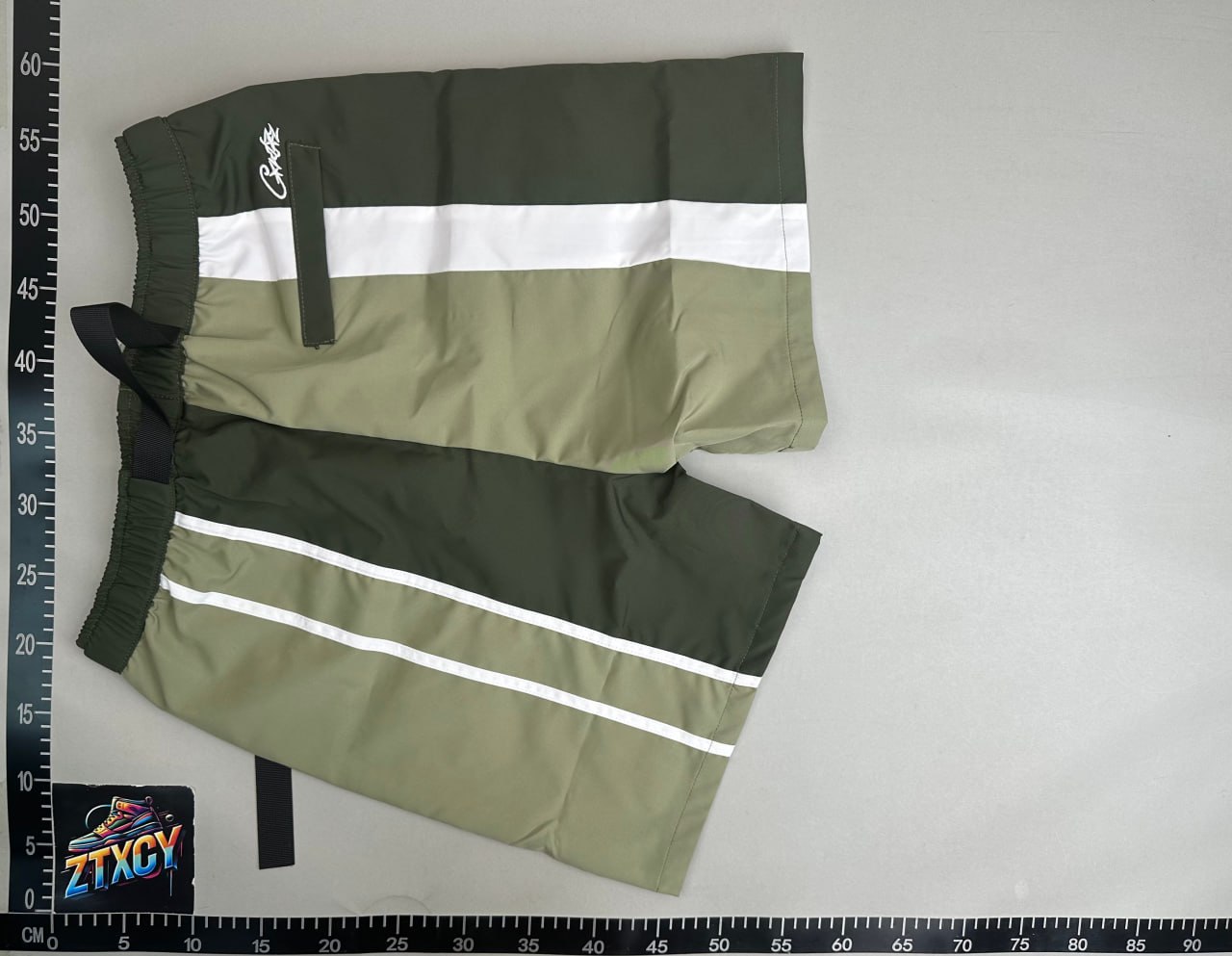 Fish Logo Stripe Shorts [4 styles]