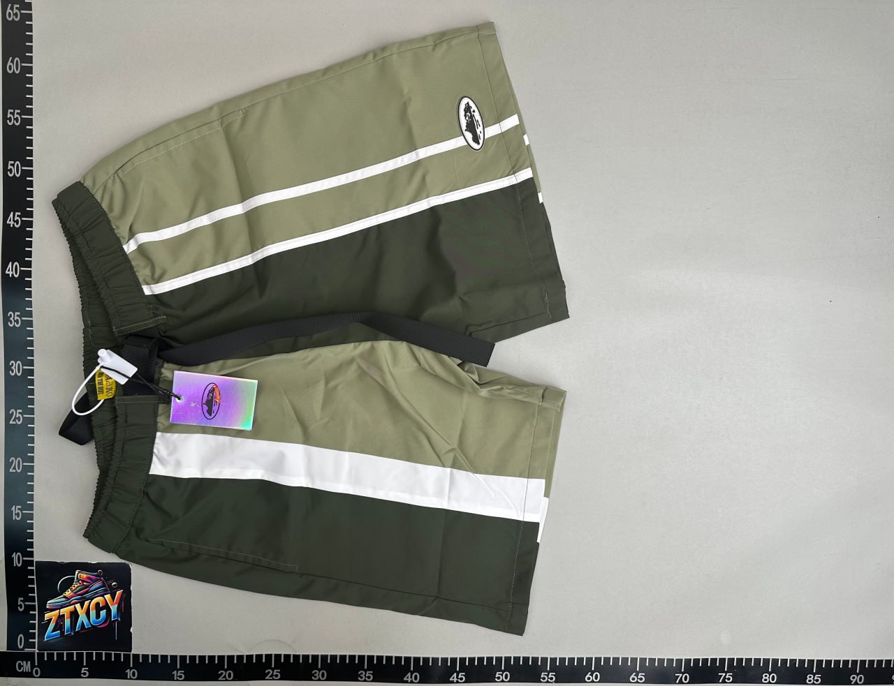 Fish Logo Stripe Shorts [4 styles]