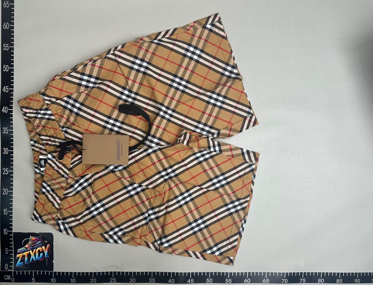 Burberry Vintage Check Shirt/Shorts Set
