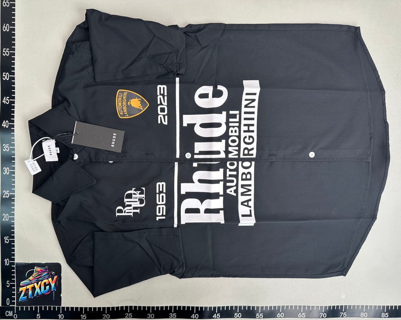 Rhude x Lamborghini Short Sleeve Shirt [4 styles]