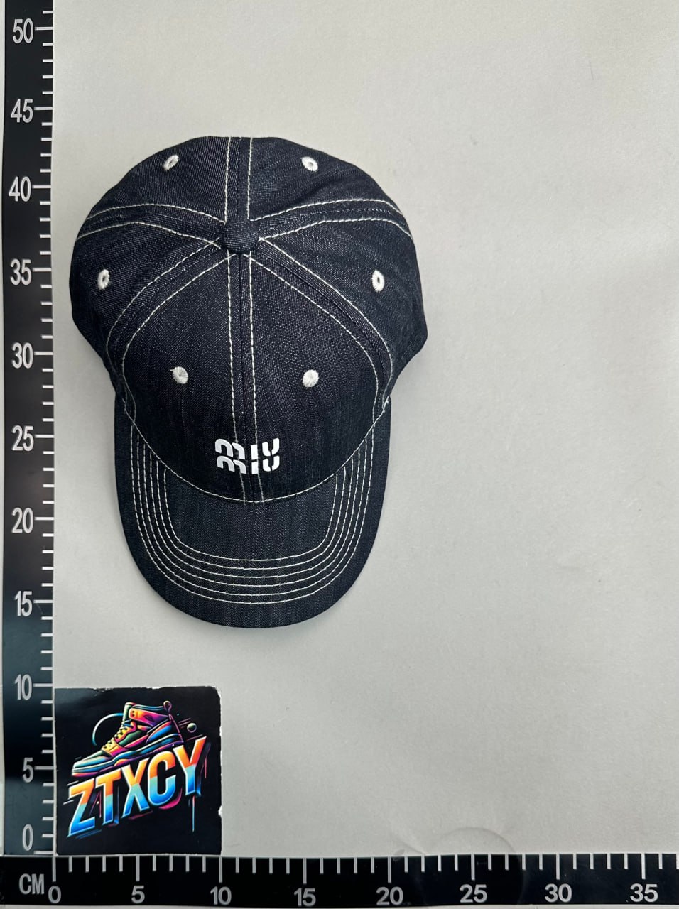 Miu Miu Denim Baseball Caps [4 styles]