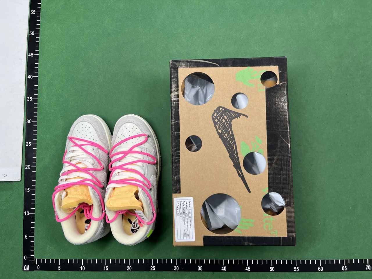 Nike Dunk Low Off-White 'The 50' Sneakers [25 styles]