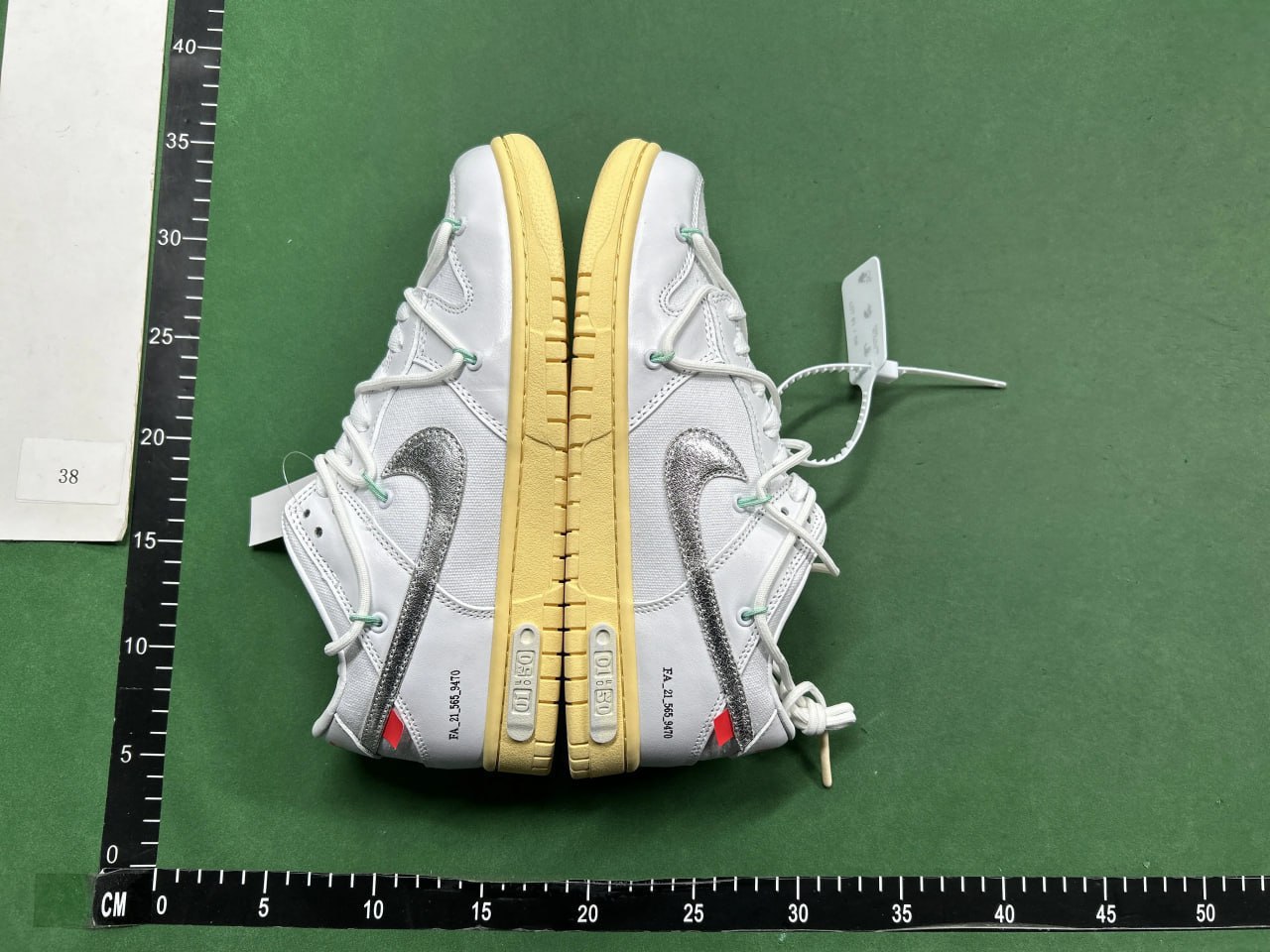 Nike Dunk Low Off-White 'The 50' Sneakers [25 styles]