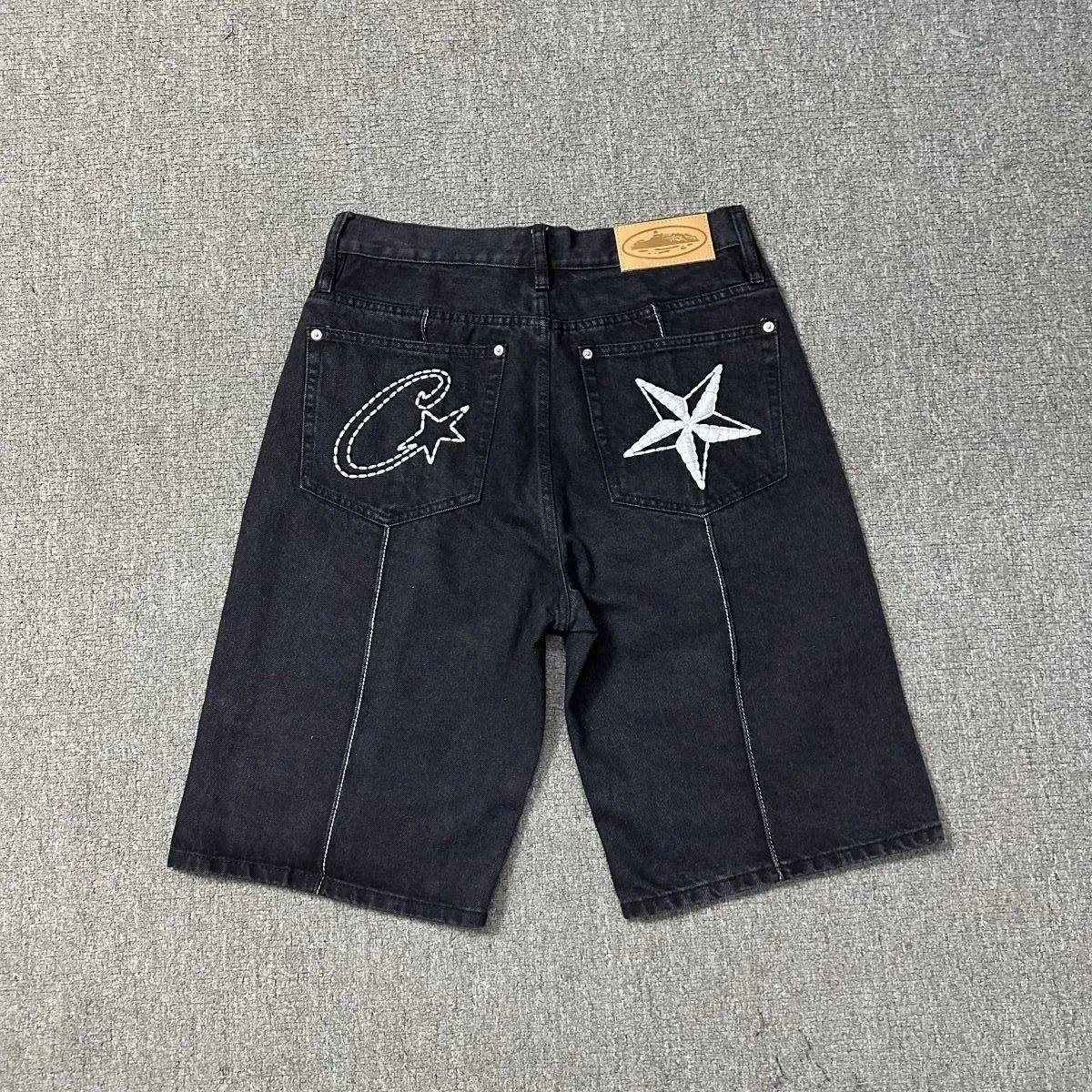 Unknown Brand Cargo Shorts with Ship Graphic [6 styles]